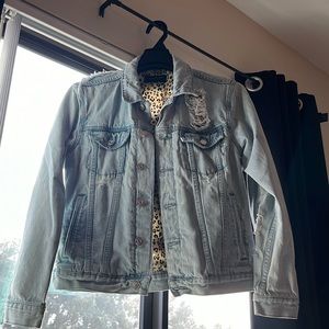 PacSun Ripped Denim Jacket